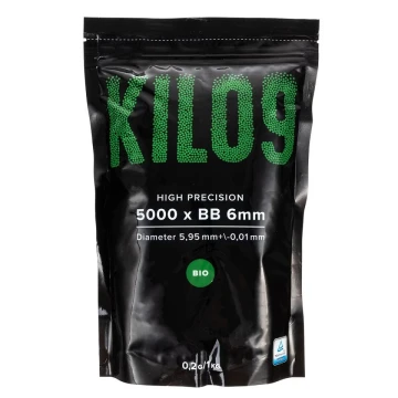 Kulki do ASG 0,20 g 5000 szt. KILO9 biodegradowalne polerowane