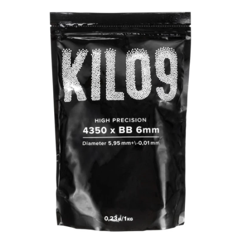 Kulki do ASG 0,23 g 4350 szt. KILO9 1 kg polerowane