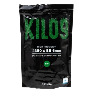 Kulki do ASG KILO9 0,23 g 4350 szt. 1 kg biodegradowalne polerowane