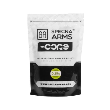 Kulki ASG 0,25g biodegradowalne Specna Arms Core 1000szt