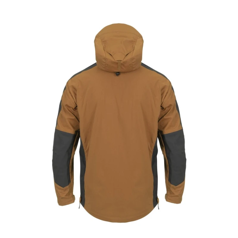 Kurtka Anorak Helikon Woodsman - czarna / taiga green