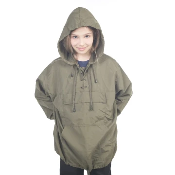 Kurtka kangurka harcerska ZHP impregnowana zielona, wyprzedaż