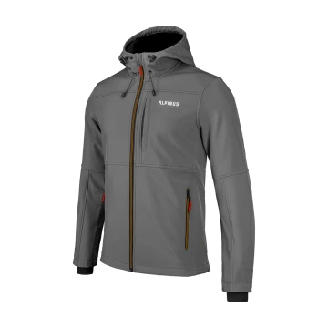 Kurtka męska softshell Alpinus Vinicunca szara