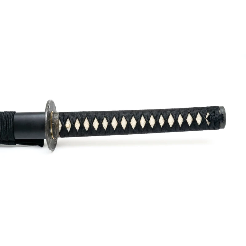 Kuty, ostry Miecz samurajski Katana, Stal 1060, R874 + stojak