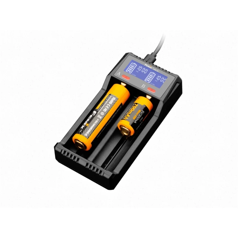 Ładowarka USB Fenix ARE-D2 AA, AAA, 16340, 18650 i inne