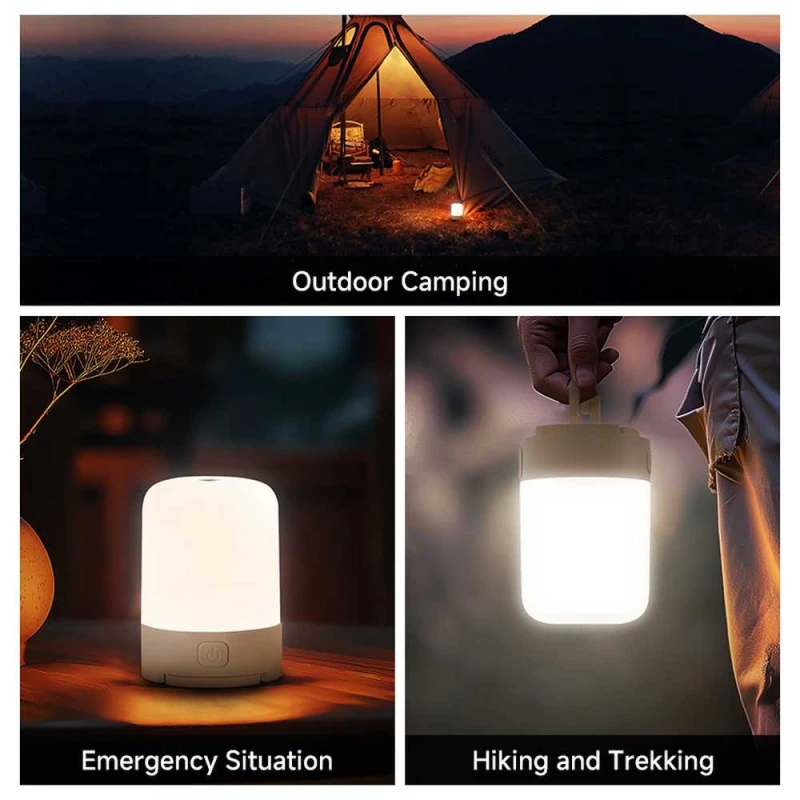 Lampa kempingowa USB-C  NexTool NE20014A różne barwy, 600 lm