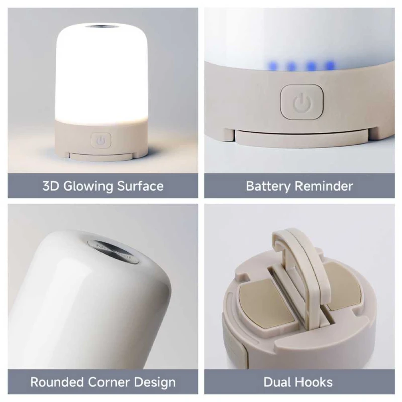 Lampa kempingowa USB-C  NexTool NE20014A różne barwy, 600 lm