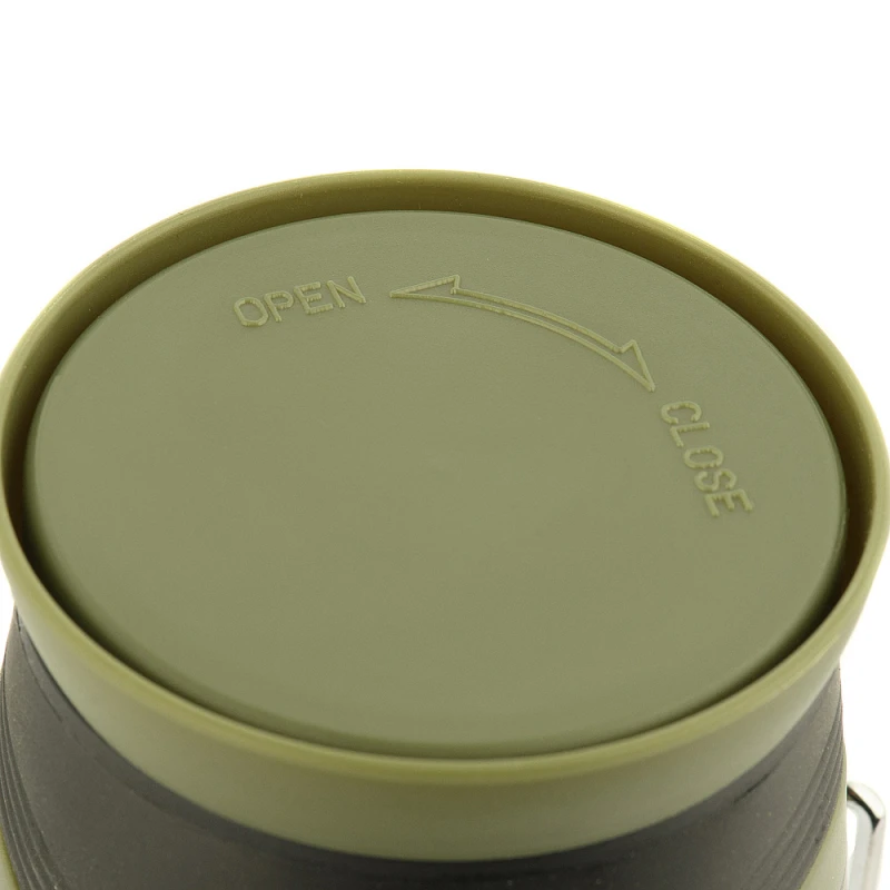 Lampa turystyczna M-TAC do namiotu LED na baterie AA Olive kempingowa