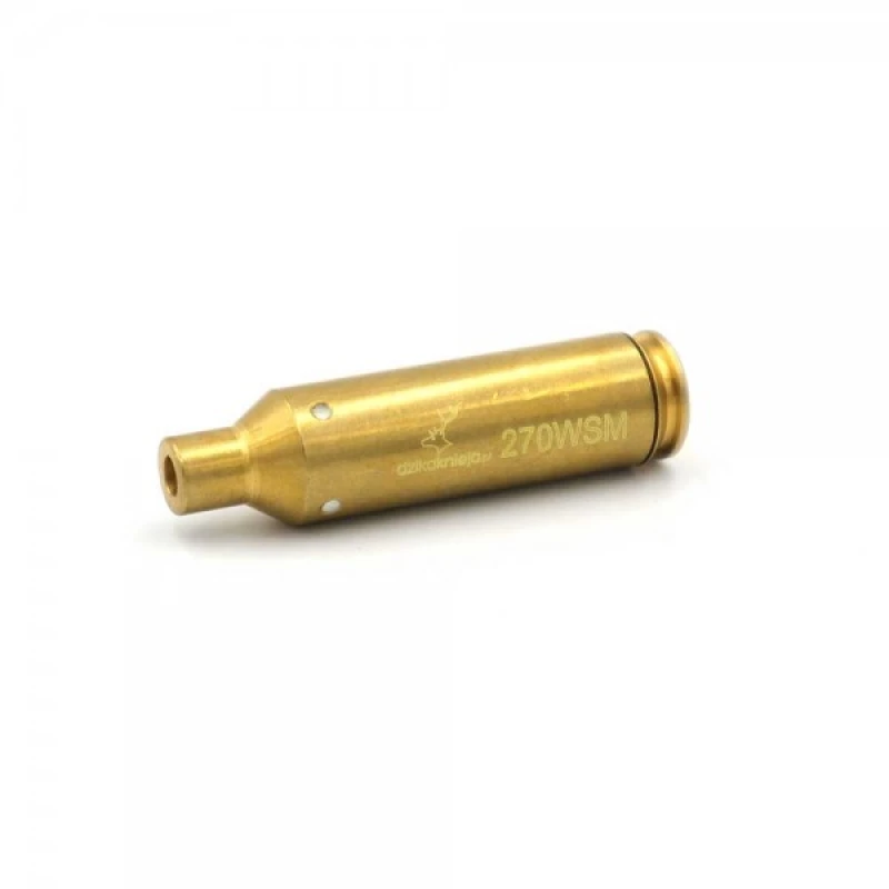 Laser nabój do ustawiania, kalibracji lunety kaliber .270 WSM Premium