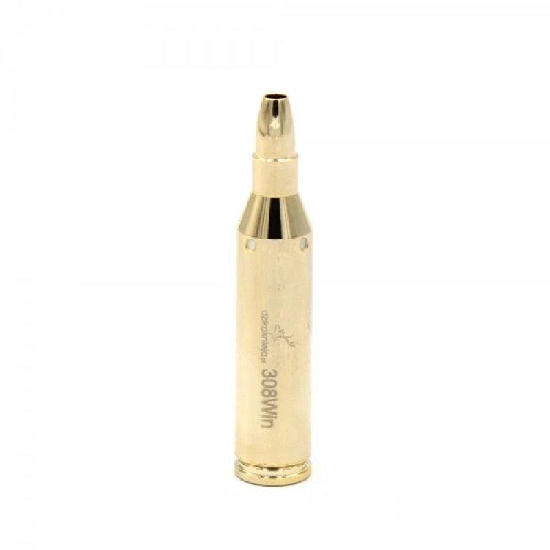 Laser nabój do ustawiania, kalibracji lunety kaliber  .308 Win / .243 Win Extra