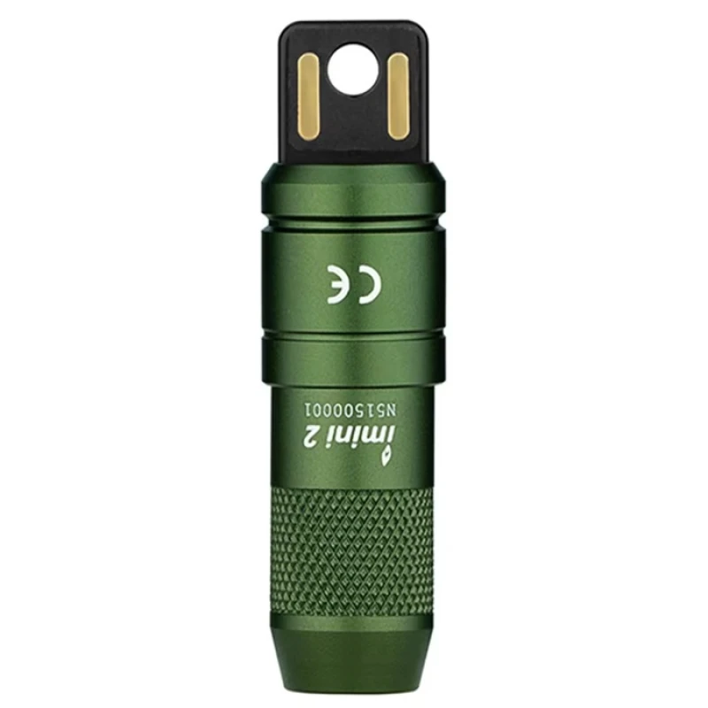 Latarka Olight akumulatorowa iMini 2 OD green - 50 lumenów USB