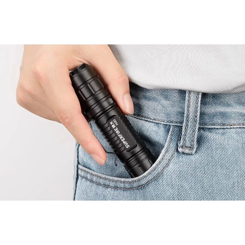 Latarka akumulatorowa Superfire MI80-S, 300 lm, 3 W, 5 trybów, 100 m