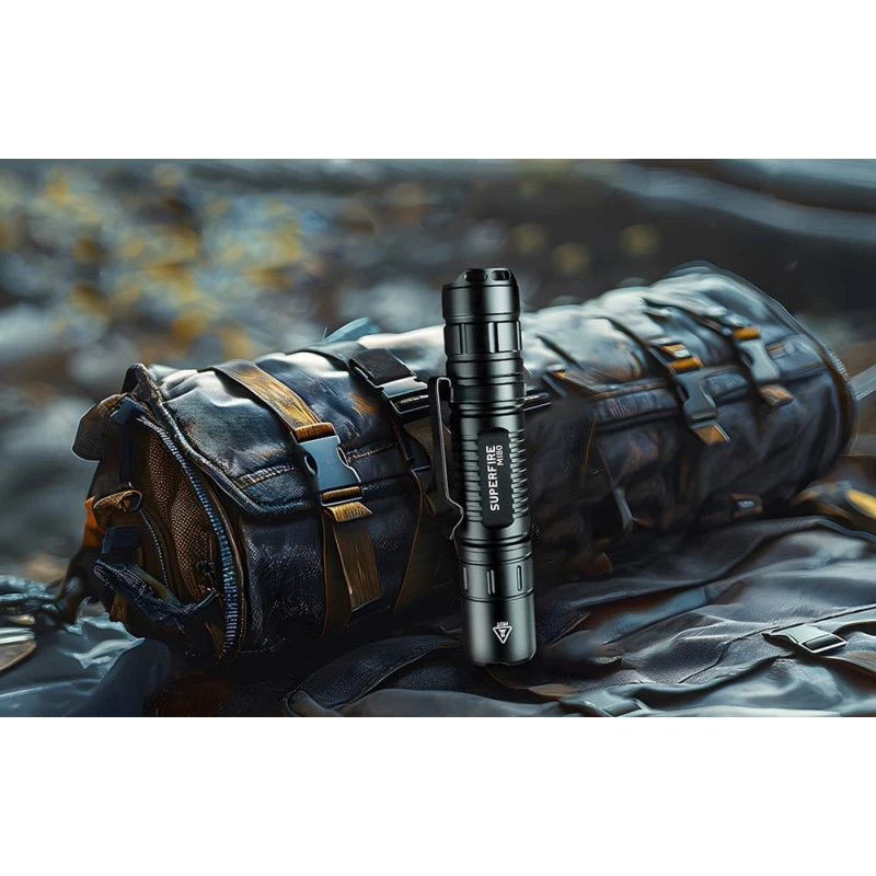 Latarka akumulatorowa Superfire MI80-S, 300 lm, 3 W, 5 trybów, 100 m