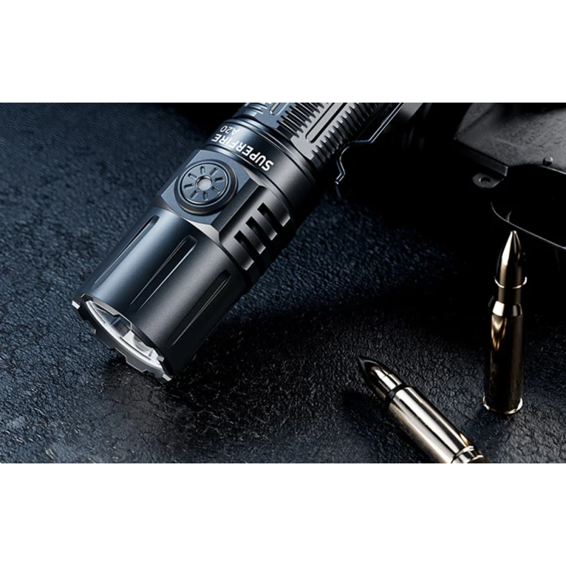 Latarka akumulatorowa Superfire A20, 1700 lm, 300 m, 5 trybów USB-C