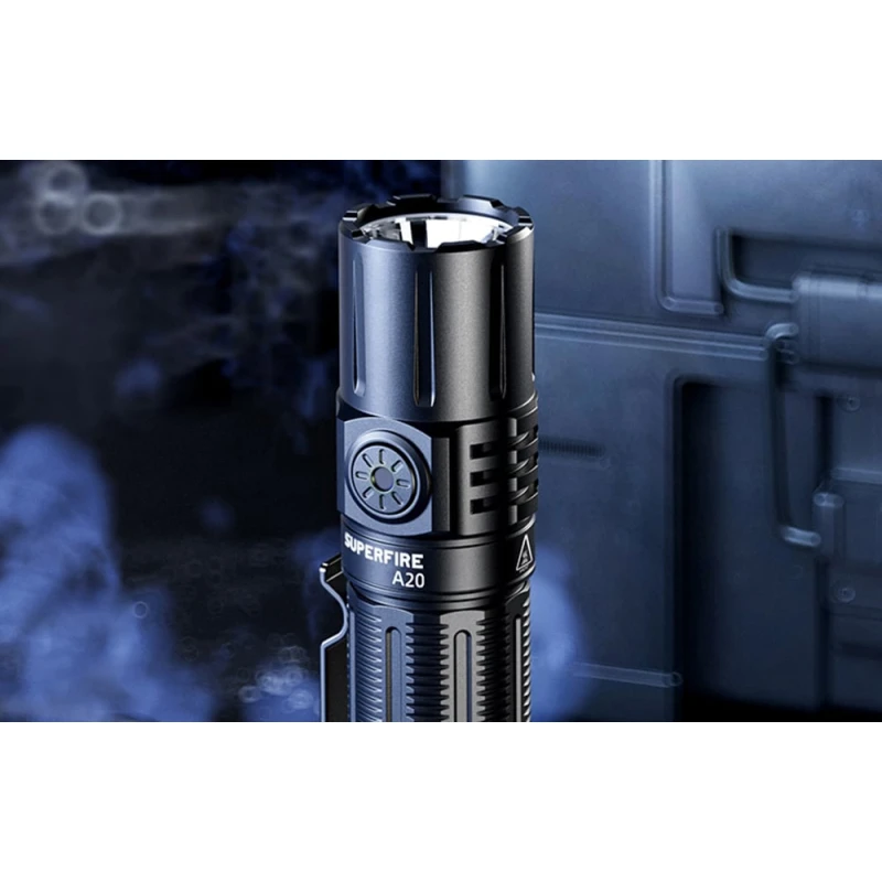 Latarka akumulatorowa Superfire A20, 1700 lm, 300 m, 5 trybów USB-C
