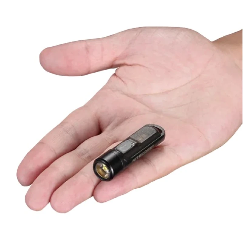 Latarka mini-brelok Nitecore TIKI LE, USB-C, 300 lm czarny