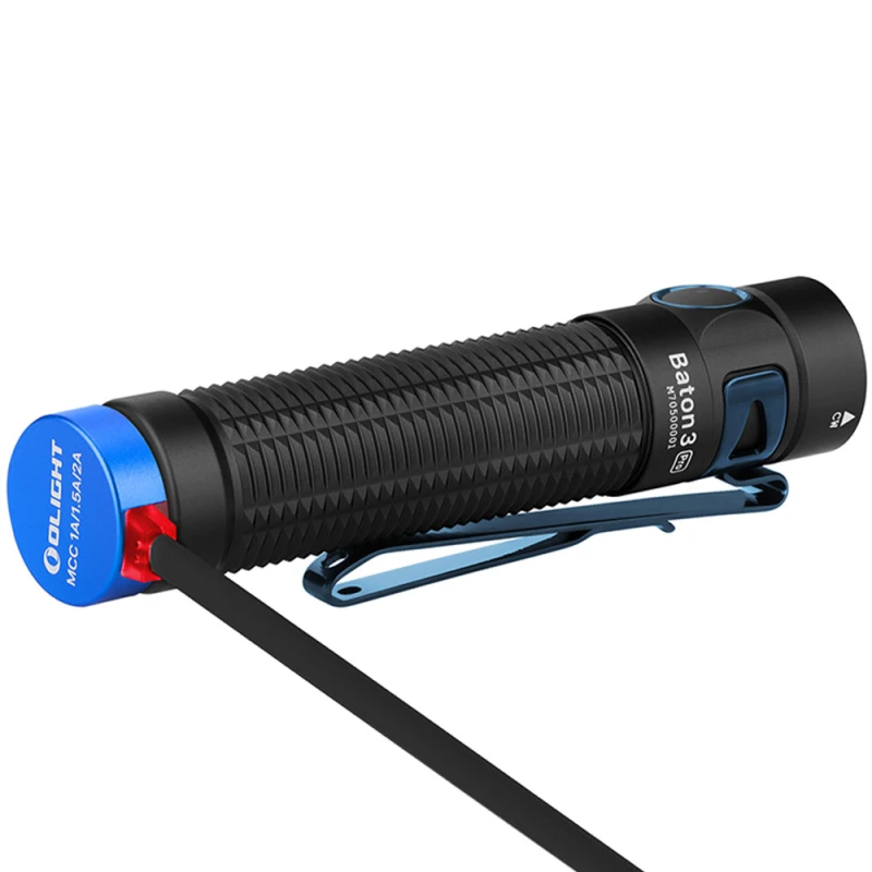 Latarka Olight Baton 3 Pro Cool White Black 1500 lm akumulatorowa