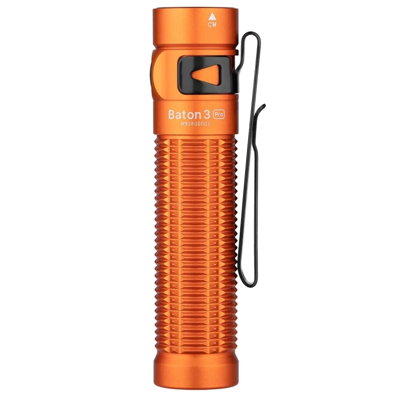 Latarka Olight Baton 3 Pro Cool White Orange akumulatorowa