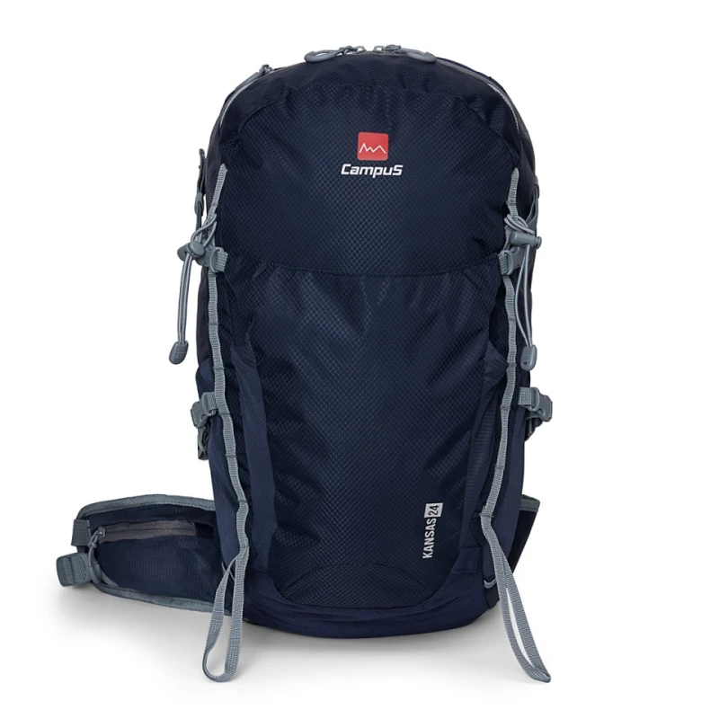 Lekki Plecak wycieczkowy Kansas Campus 24L granatowy