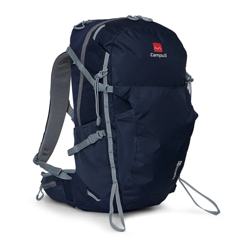 Lekki Plecak wycieczkowy Kansas Campus 24L granatowy