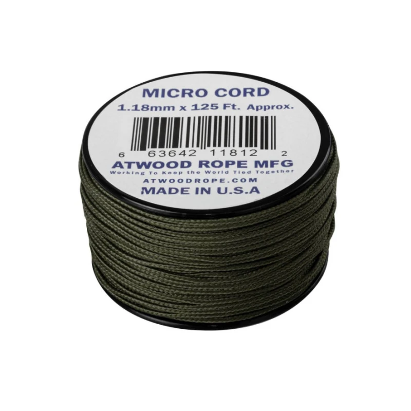 Linka MICRO CORD olive drab Helikon-Tex 125ft 37,5m