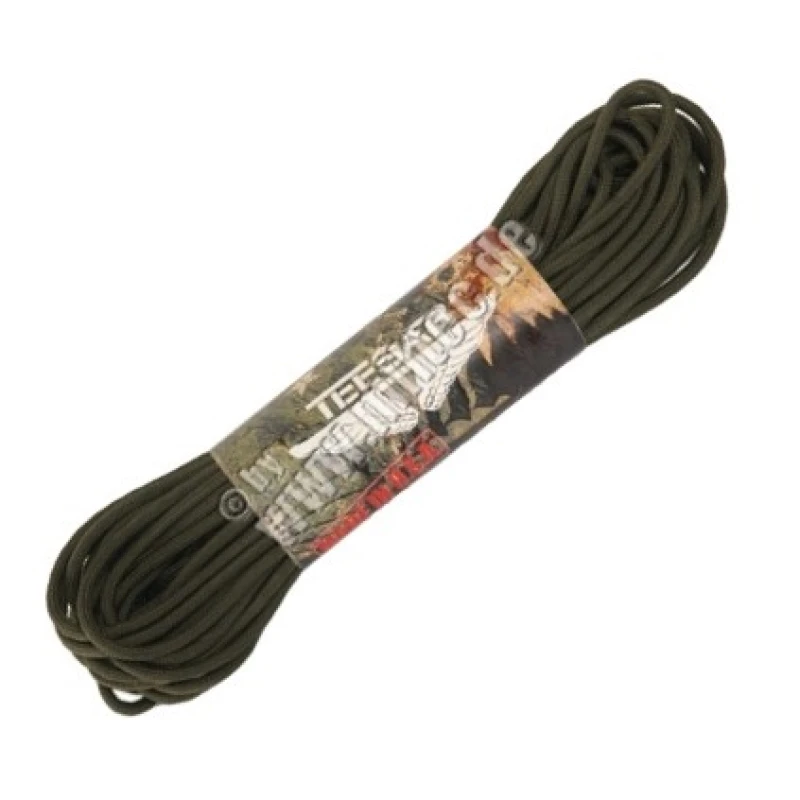 Linka PARACORD olive drab survivalowa 15,24m Teesar