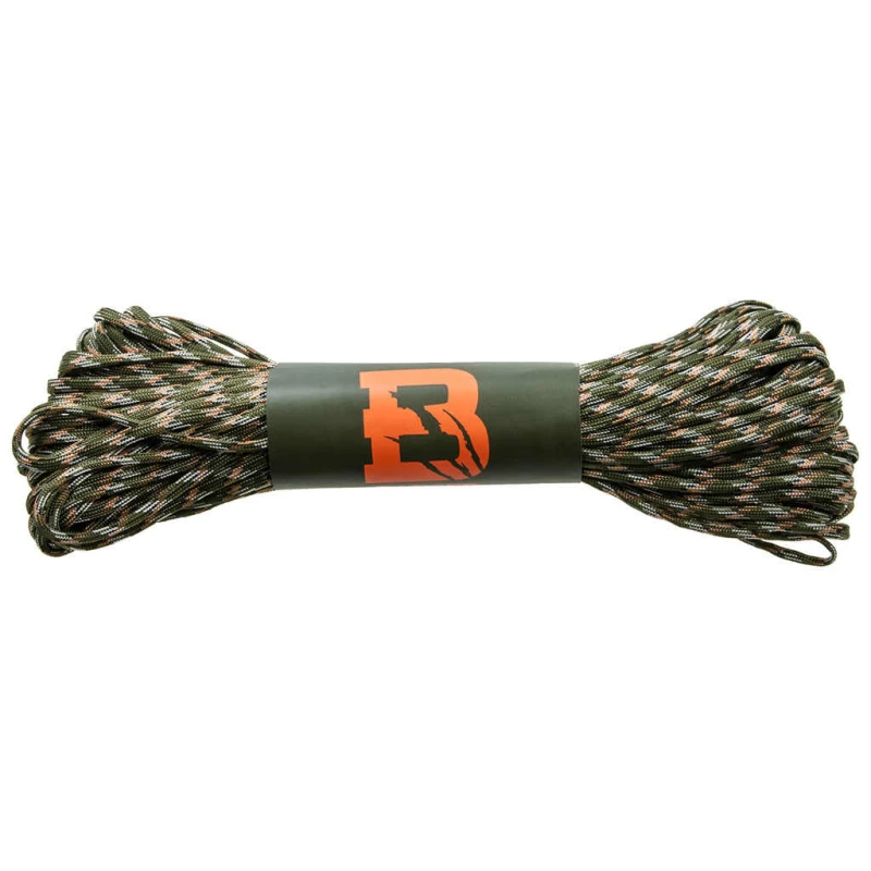 Linka Paracord spadochronowa Badger Outdoor 550 woodland 30m