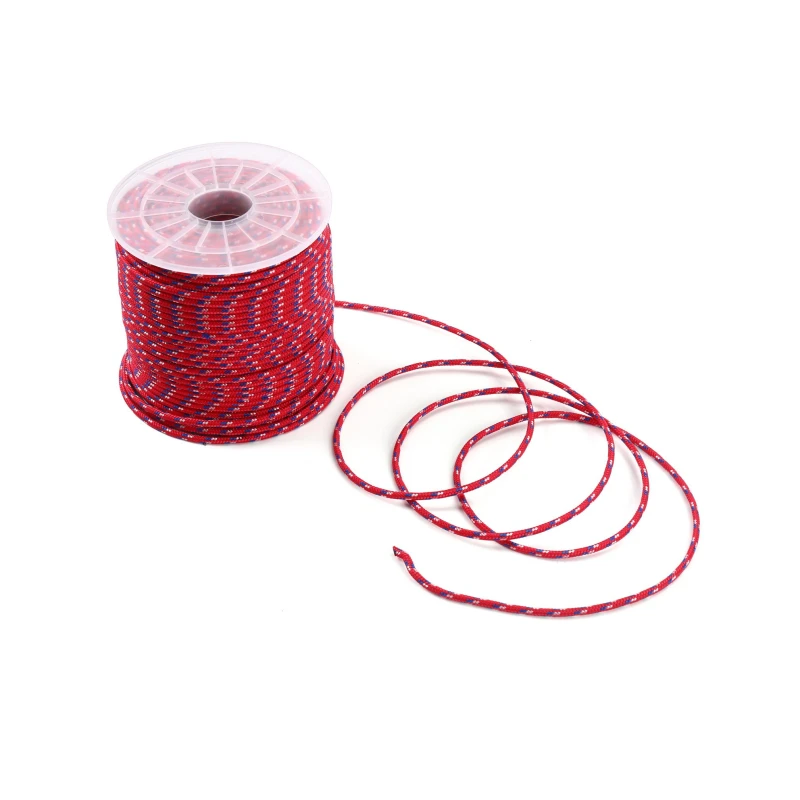 Linka pleciona 5 mm x 100 m KD11026 czerwona