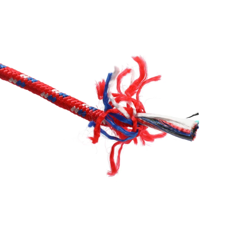 Linka pleciona 8 mm x 50 m KD11023 czerwona