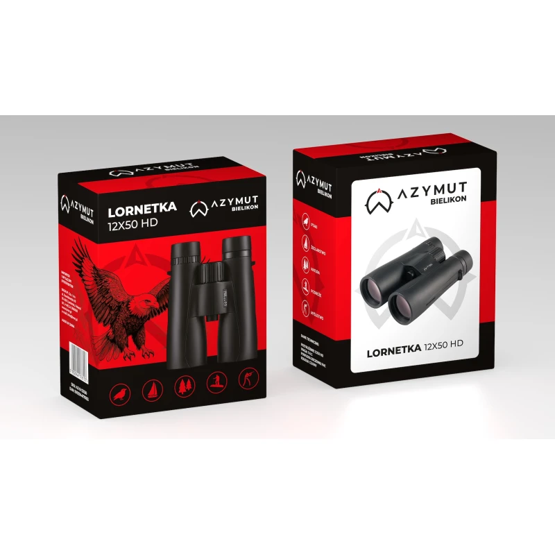 Lornetka AZYMUT Bielikon 12x50 HD