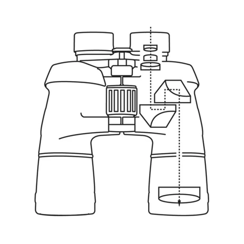 Lornetka Bushnell Falcon 10x50 Insta Focus, Porro