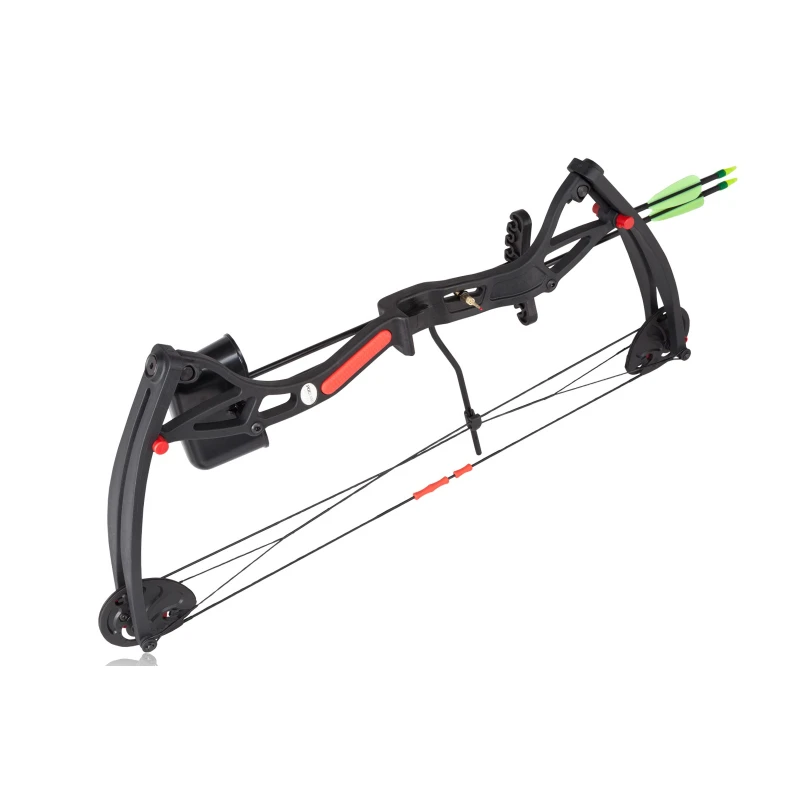 Łuk bloczkowy dla młodzieży Poe Lang Buster 15-22 lb 25" czarny 