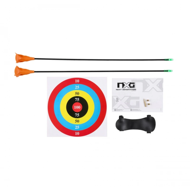 Bezpieczny Łuk dla dzieci na strzały z przyssawkami NXG CB Cadet4 Set 15 lbs