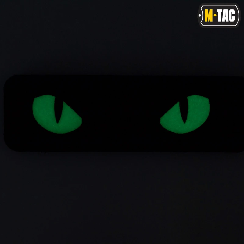 M-Tac Naszywka Cat Eyes Laser Cut fluo Ranger Green/GID