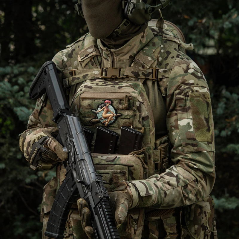 M-Tac naszywka Tactical girl #11 PVC emblemat rzep czarownica 