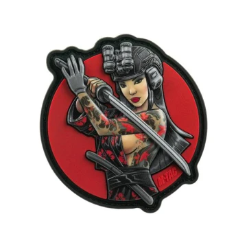 M-Tac naszywka Tactical girl #3 PVC emblemat rzep Wodograj