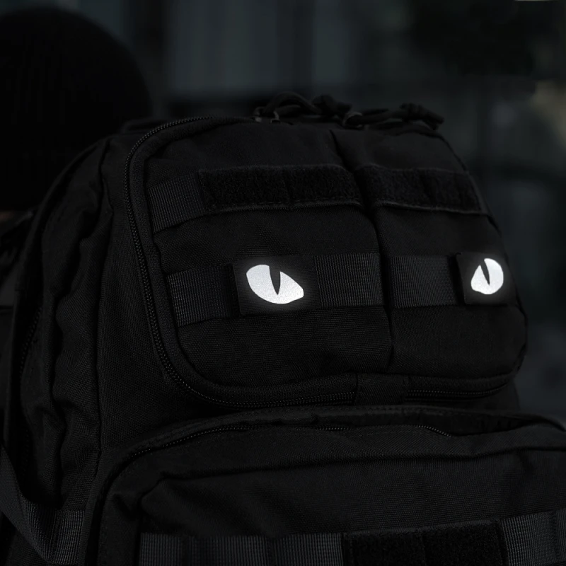 M-Tac Naszywka Tiger Eyes Laser Cut (para) Reflective fluo rzep
