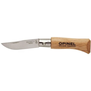 Mały Nóż Opinel No.2 inox buk