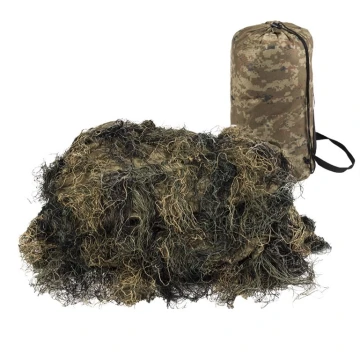 Maskowanie Ghillie Woodland 2x3m - siatka maskująca Mil-Tec