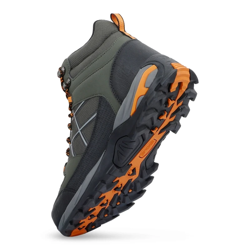 Męskie buty trekkingowe Regatta Samaris III Zielone górskie obuwie z membraną RMF834