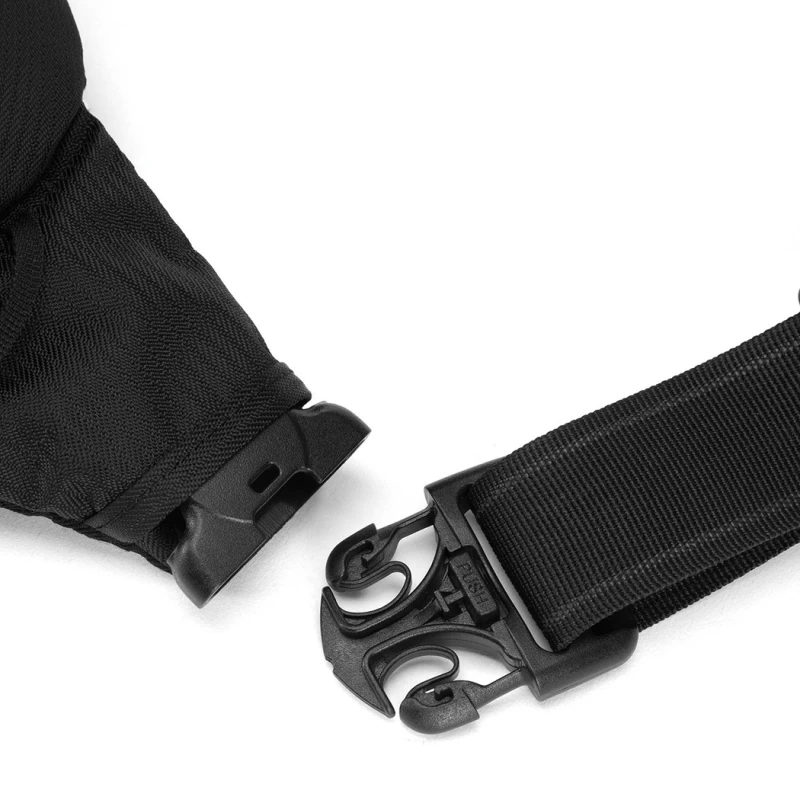 Metrosafe LS120 hip pack black  antykradzieżowa nerka pacsafe