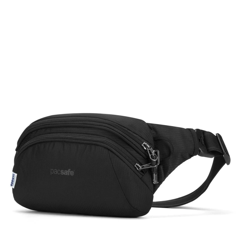 Metrosafe LS120 hip pack black  antykradzieżowa nerka pacsafe