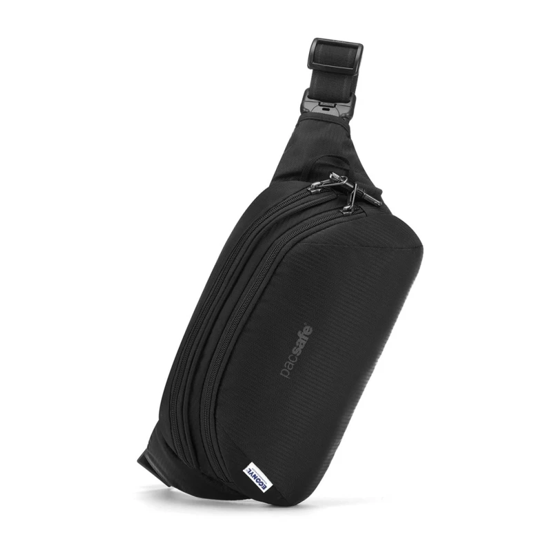 Metrosafe LS120 hip pack black  antykradzieżowa nerka pacsafe