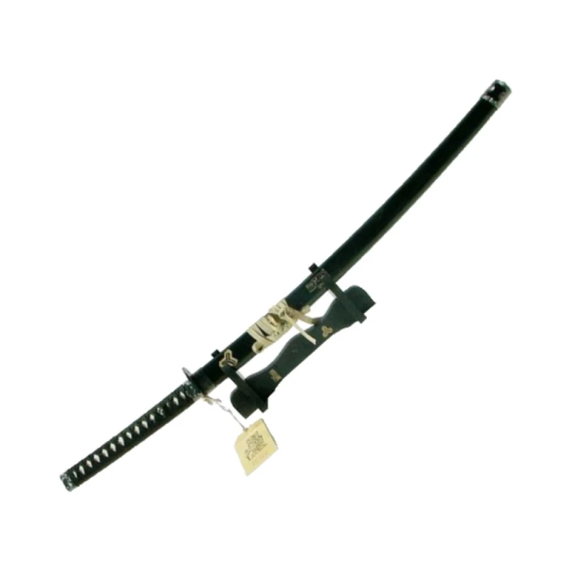 Miecz samurajski dekoracyjny Hattori Hanzo z filmu Kill Bill - stojak w komplecie