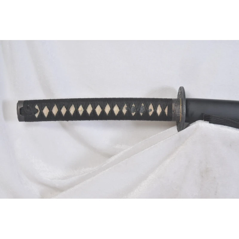 Kuty, ostry Miecz samurajski Katana, Stal 1060, R874 + stojak