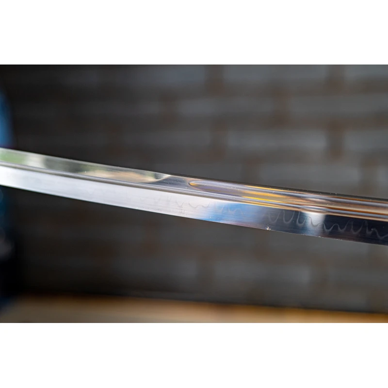 Miecz samurajski Katana stal T10 kuta, hartowana różnicowo gliną 62 HRC No.4