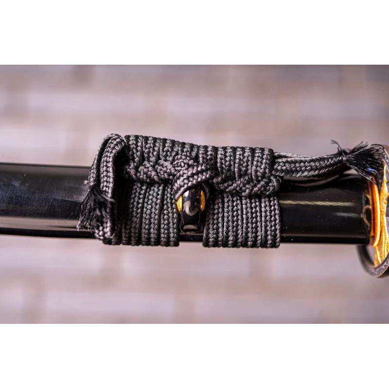 Miecz samurajski Katana stal T10 kuta, hartowana różnicowo gliną 62 HRC No.4