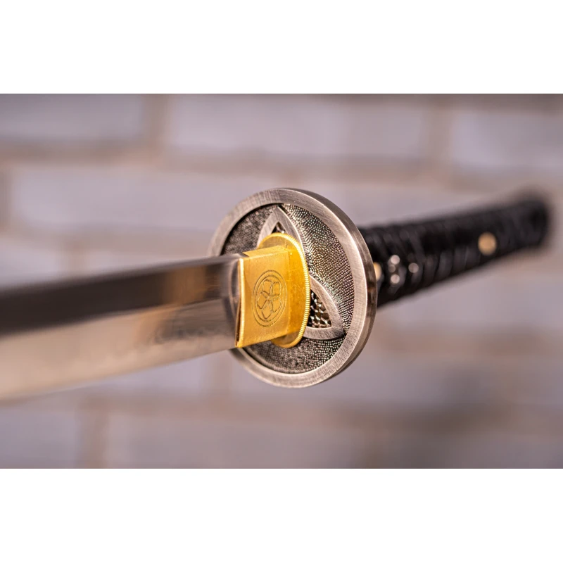 Miecz samurajski Katana stal T10 kuta, hartowana różnicowo gliną 62 HRC No.6