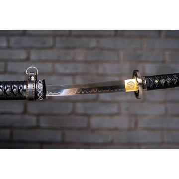 Miecz samurajski Katana stal T10 kuta, hartowana różnicowo gliną 62 HRC No.6