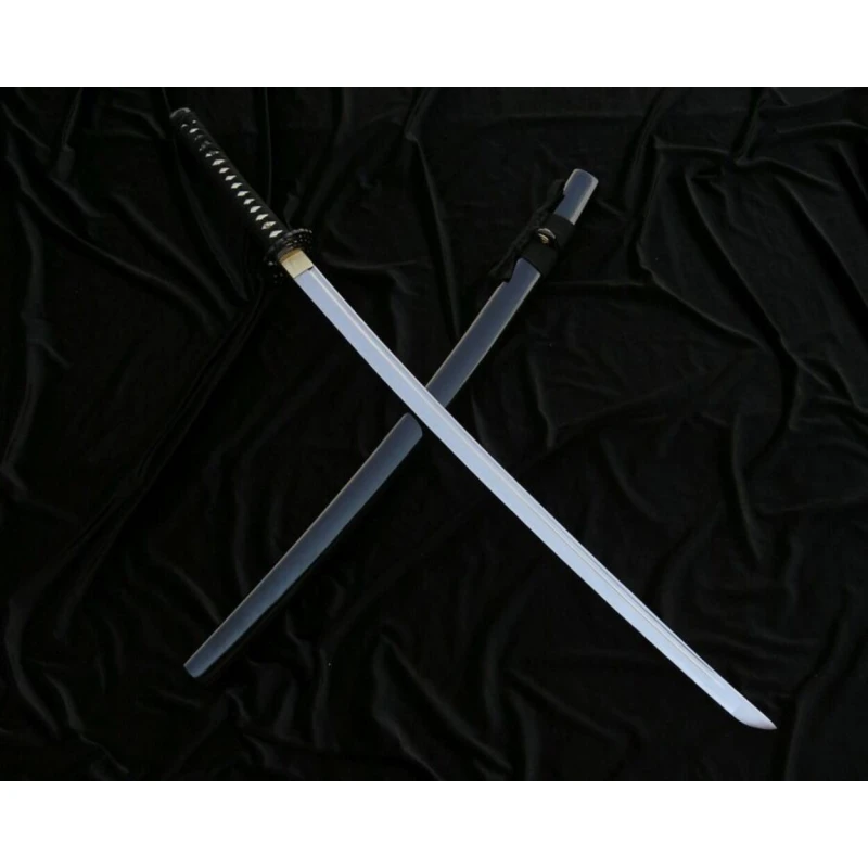Miecz samurajski ostry, katana 5KN5-420 do treningu cięć + stojak